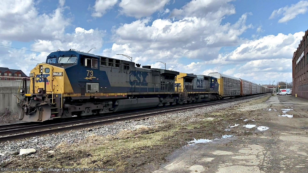 CSX 73 leads Q217.